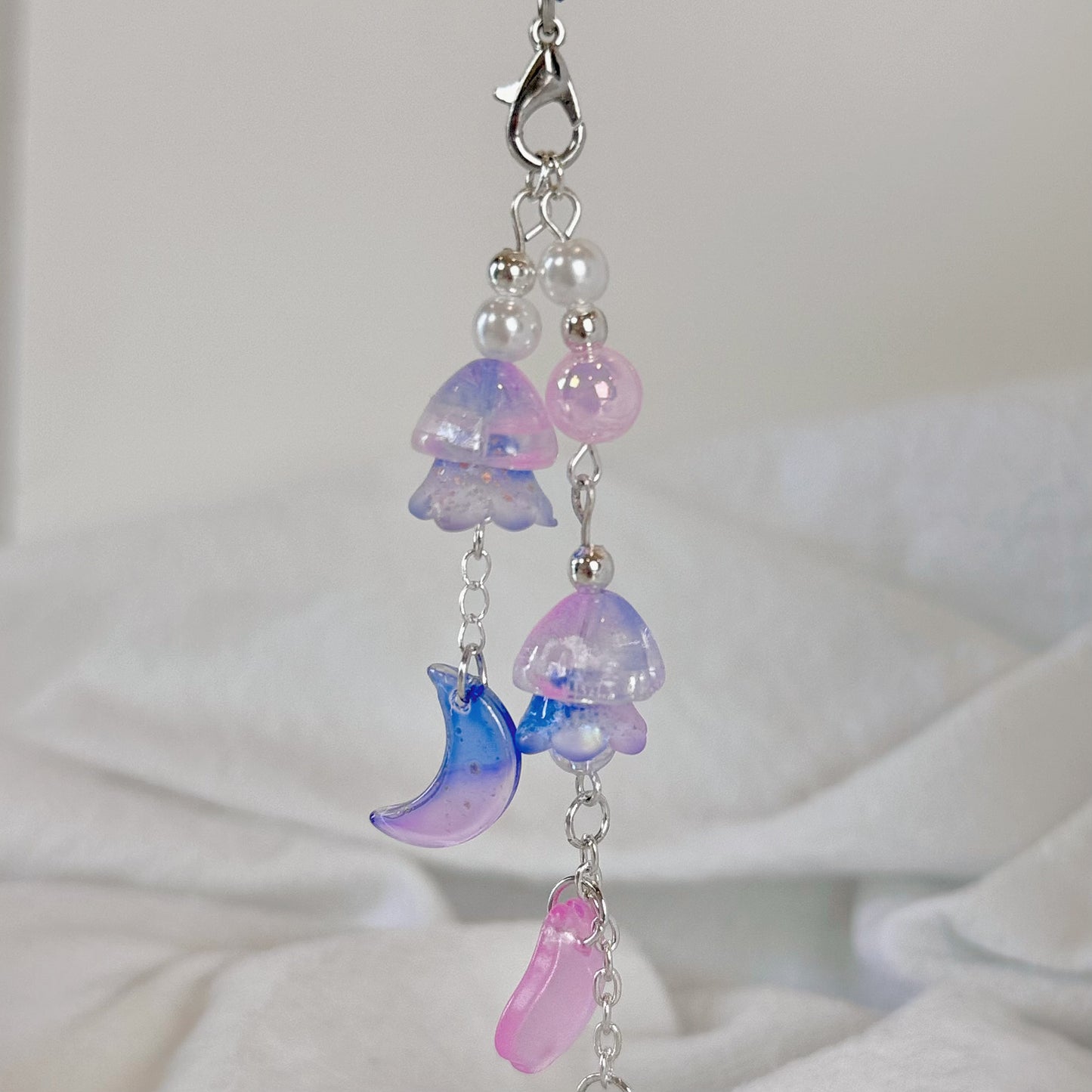 Jellyfish Phone Charm