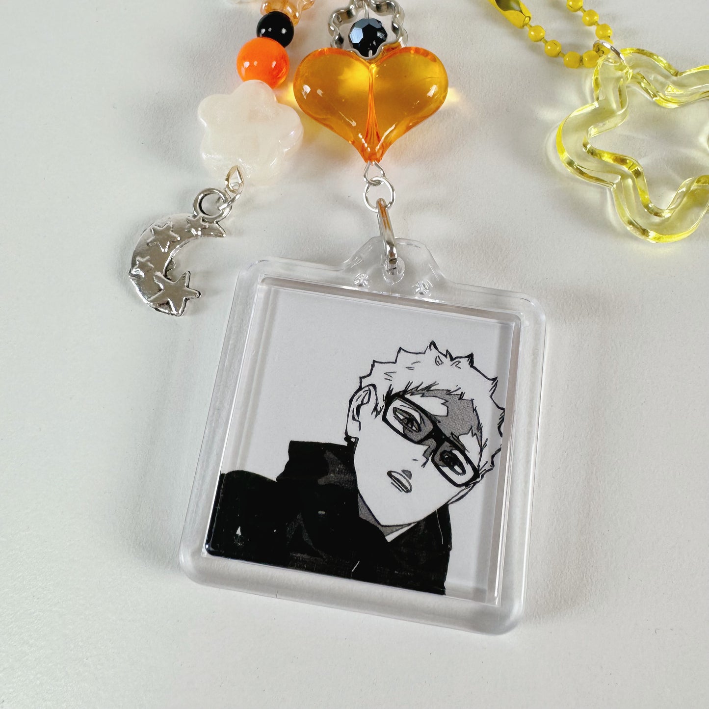 Haikyuu!! Tsukishima Keychain